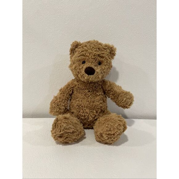 Jellycat Bumbly Bear Plush 12” (standing up) Brown Stuffed Animal Teddy Retired - Picture 1 of 9